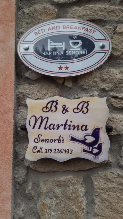 B&B Martina Senorbi Exteriör bild
